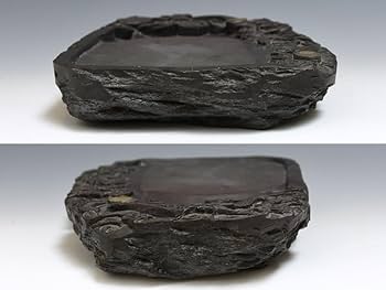 中国美術 端渓 刻 雲龍 鎮 置物(K-A725) 中国美術 端渓 刻 雲龍 鎮