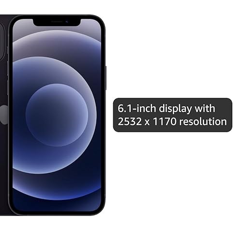 Amazon.com: Apple iPhone 12, 64GB, Black - Unlocked (Renewed