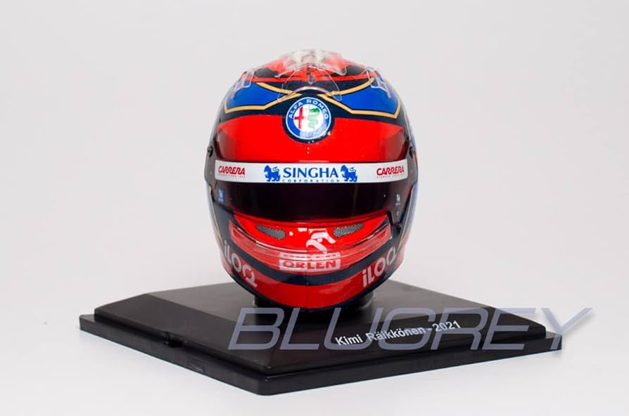 Amazon | スパーク 1/5 F1 レプリカ ヘルメット アルファ ロメオ キミ