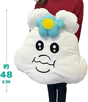 Amazon.co.jp: ボリューム満点！ んぽちゃむ フェイス BIG クッション