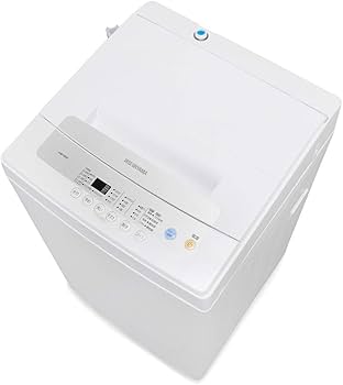 Amazon | アイリスオーヤマ 全自動洗濯機 5kg ホワイトシルバー IAW