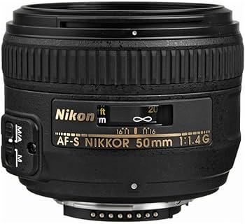 Amazon.com : Nikon AF-S FX NIKKOR 50mm f/1.4G Lens with Auto Focus