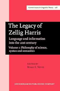 Amazon.com: The Legacy of Zellig Harris: Language and information