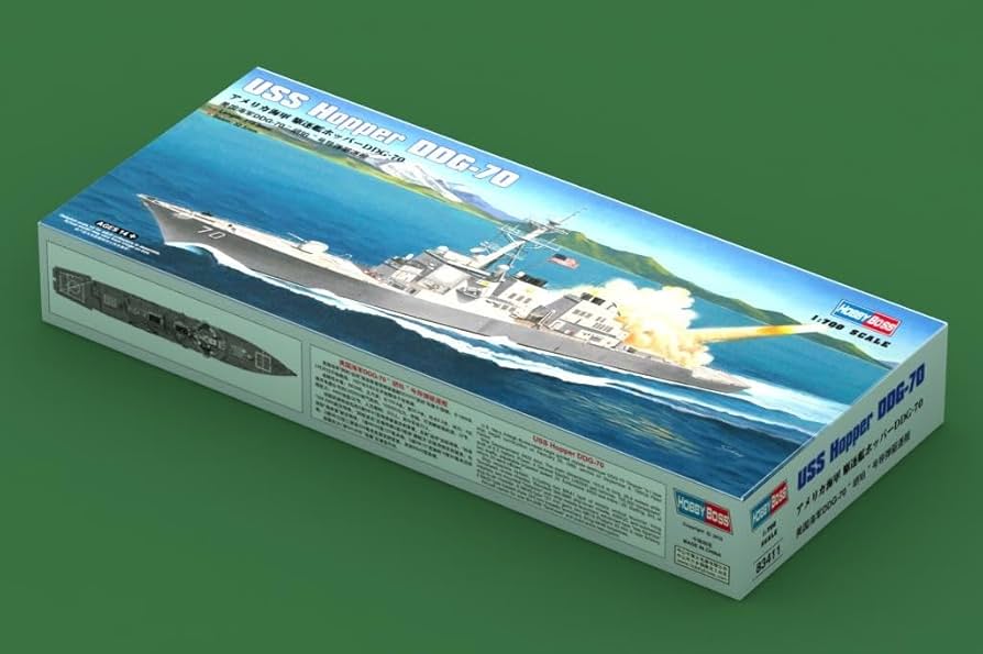 完成品 1/350 アメリカ海軍 DDG-70 ホッパー 完成品 1/350 アメリカ