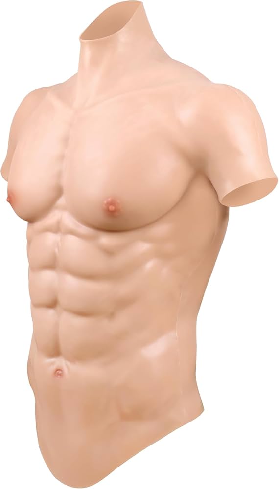 Amazon.co.jp: YEEFAIRY シリコン筋肉スーツ 偽筋肉 コスプレ用