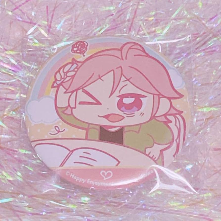 Amazon | お× あんスタ 中国限定 ぶくスタ 缶バッジ 桜河こはく