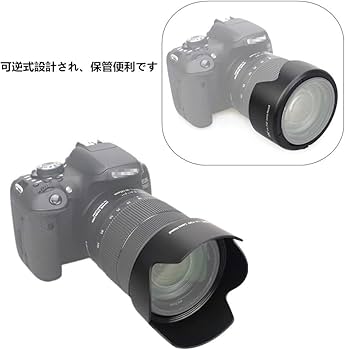 Amazon | JJC EW-73D 可逆式 レンズフード Canon RF 24-105mm F4-7.1