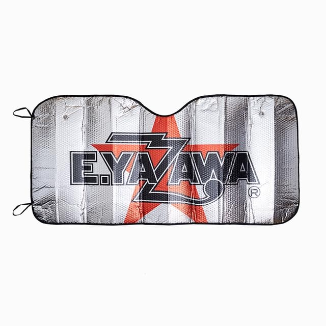 Amazon | 矢沢永吉 カーシェード(ロゴ星) | カーテン | 車＆バイク