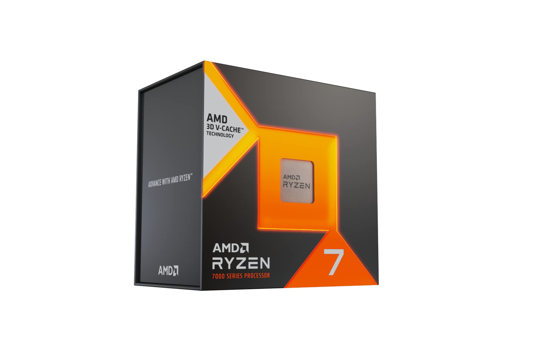 AMD Processador de desktop Ryzen 7 7800X3D 8 núcleos, 16 threads