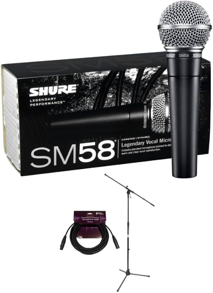 Amazon.com: Shure Cardioid Dynamic Vocal Microphone Bundle with