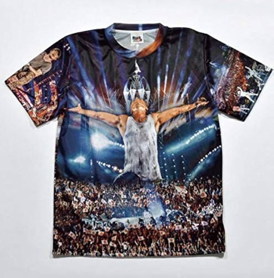 Amazon.co.jp: より 長渕剛 オールプリントTシャツ Sサイズ ロックオン