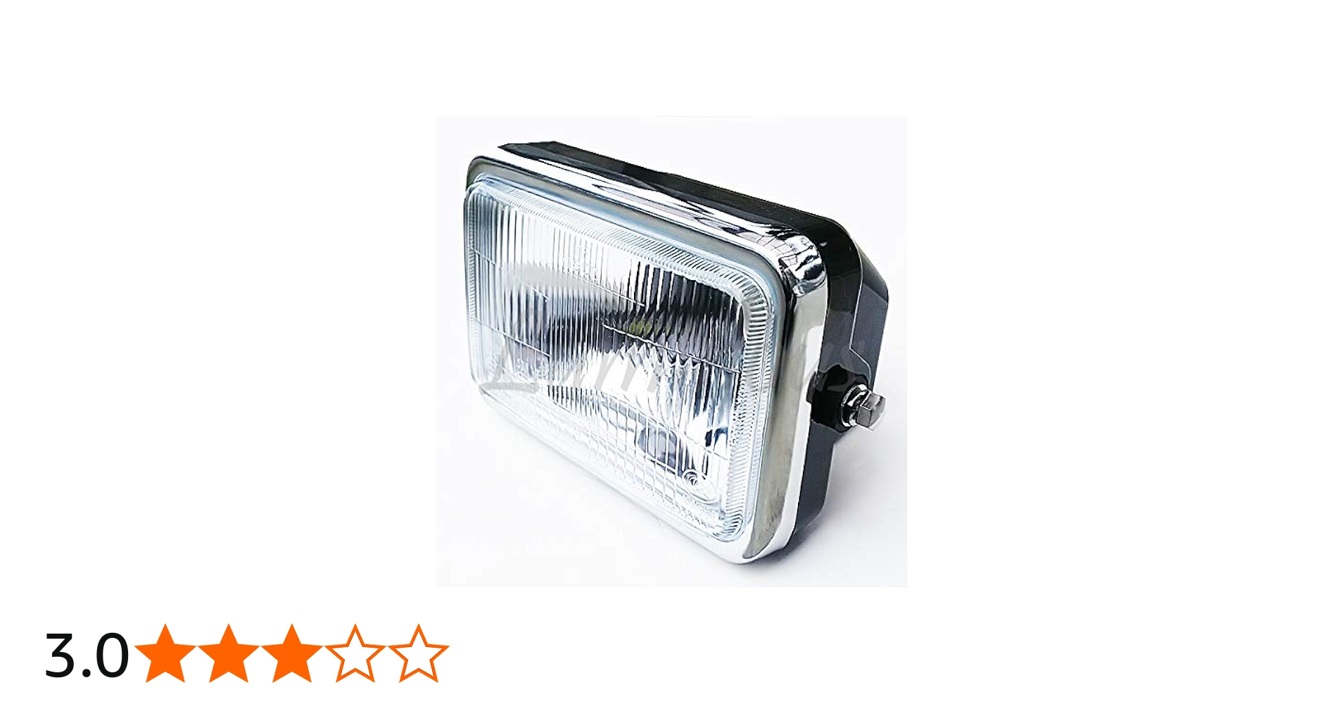 Amazon | 角型 LED ヘッドライト H4 LEDバルブ付き 角目 CBX400F