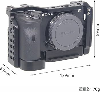 Amazon.co.jp: SIUTATDSH カメラ ケージ 適用 Sony ソニー A6600 Alpha