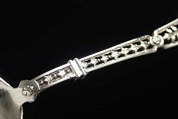 Amazon.co.jp: ピュイフォルカ 純銀950 マスカロン ティー スプーン