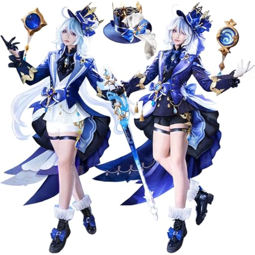 Amazon.co.jp: 原神 フリーナ/黒フリーナ コスプレ衣装 フルセット