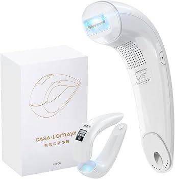 Amazon | 脱毛器 サファイア氷感冷却 & 自動除菌機能付き だつもうき