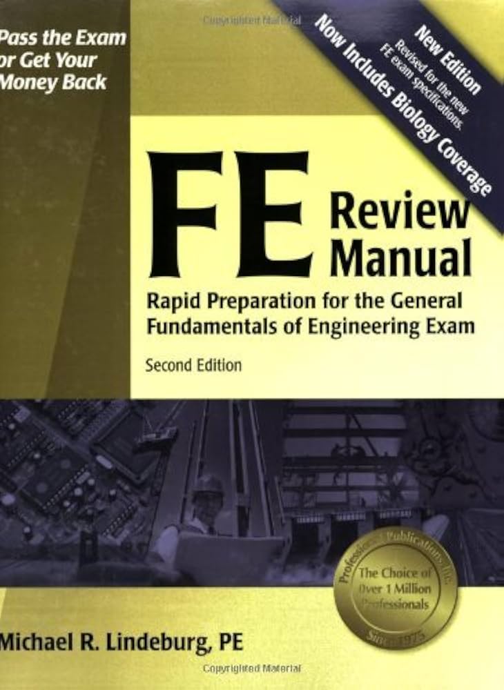 Amazon.com: By Michael R. Lindeburg PE FE Review Manual: Rapid