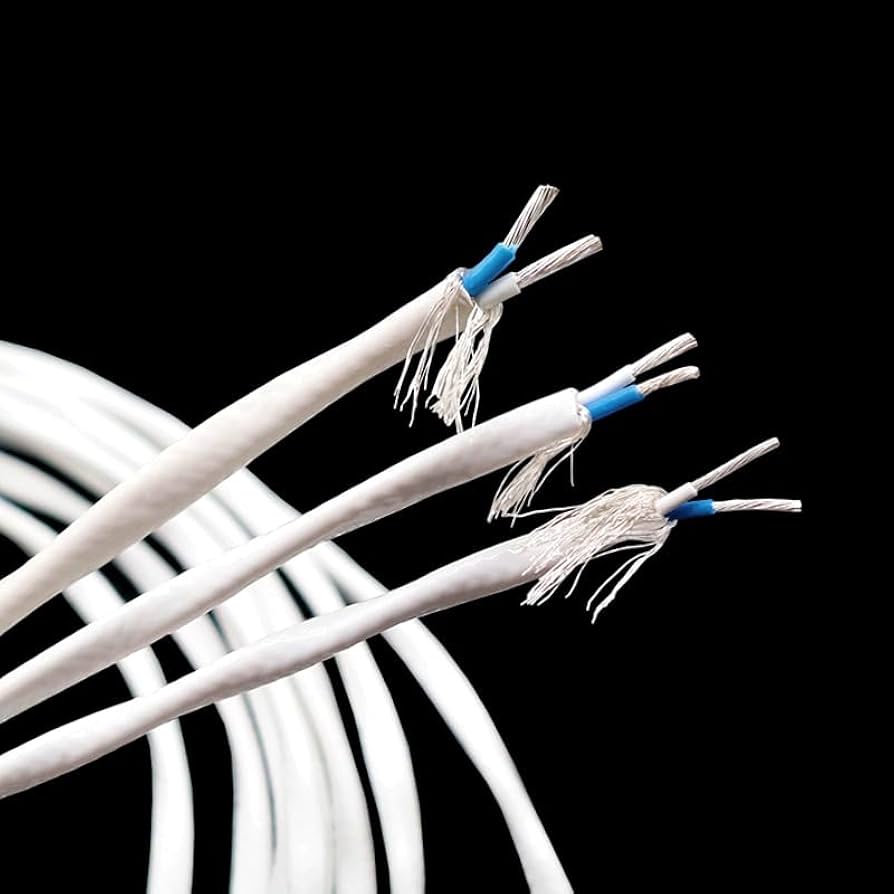 Amazon.co.jp: 2 コア銀メッキシールドバルクオーディオケーブル RCA