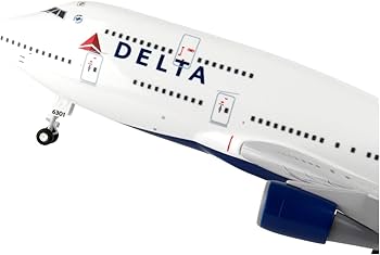 Amazon | SKY MARKS 1/200 747-400 デルタ航空 N661US ギア付 完成品