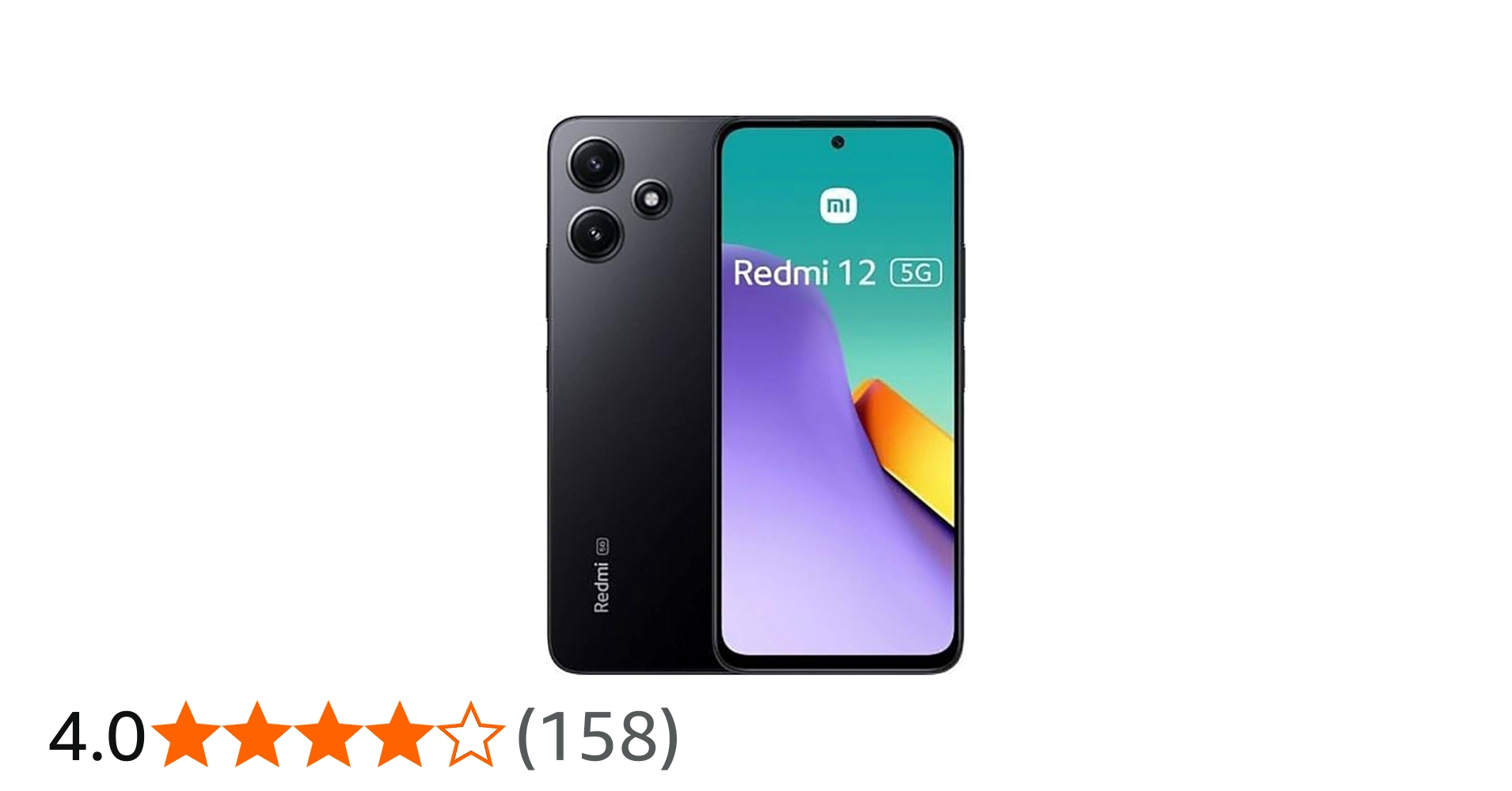 Xiaomi Redmi 12 5G 4GB/128GB Black (Jade Black) Dual SIM