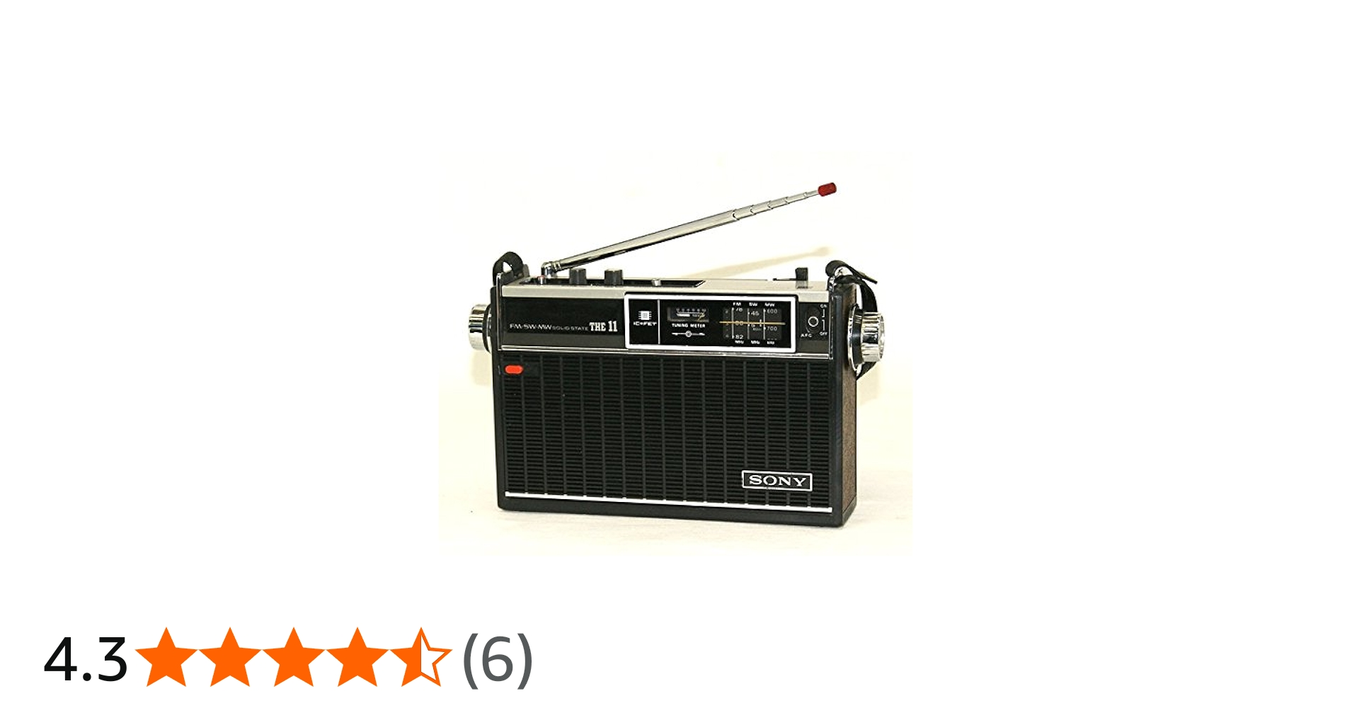 Amazon.co.jp: SONY ソニー ICF-1100 THE 11 ソリッドステート3バンド