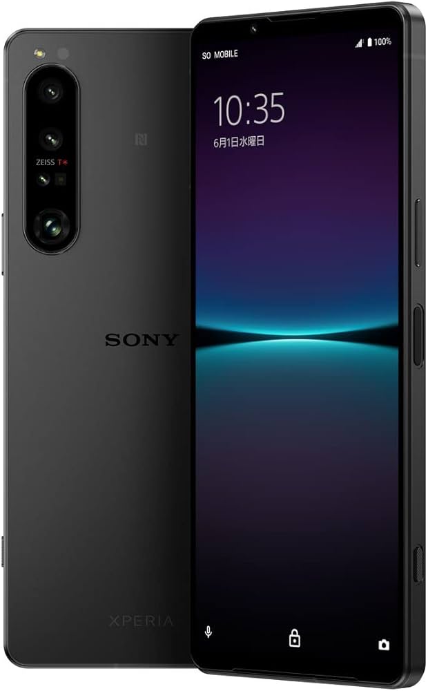 Amazon | ソニー Xperia1IV ブラック SIMフリースマホ XQ-CT44 B