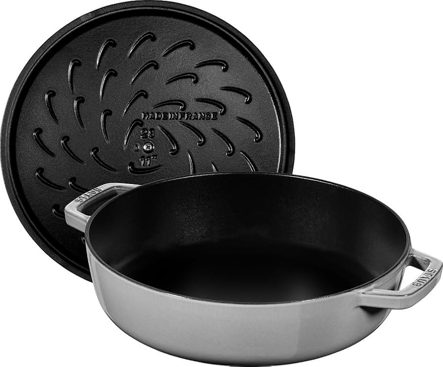 Amazon.co.jp: ストウブ(Staub) 「 ブレイザー ソテーパン グレー 24cm