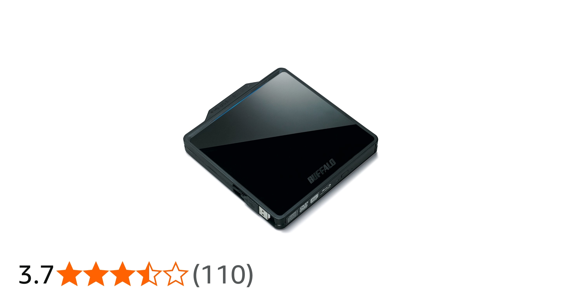 Amazon.co.jp: BUFFALO BDXL対応 USB2.0用ポータブルBlu-rayドライブ W