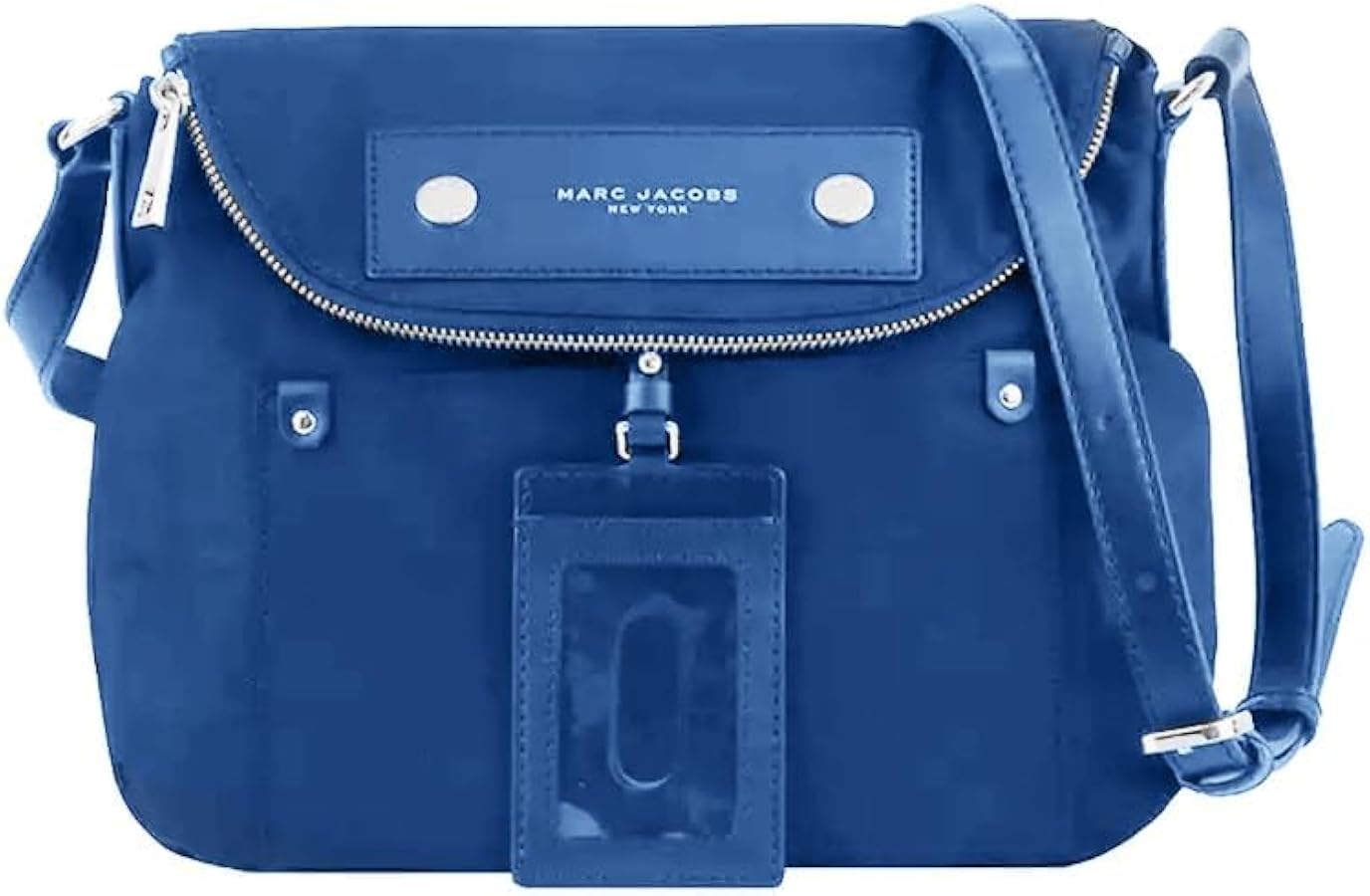 Marc Jacobs Preppy Natasha Nylon Crossbody Bag (Azure Blue