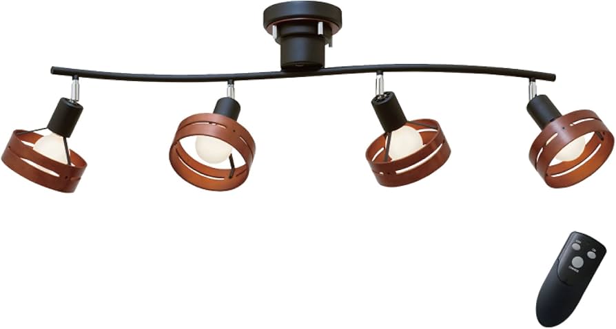 Amazon | インターフォルム シーリングライト LT-5271BK アーチェ