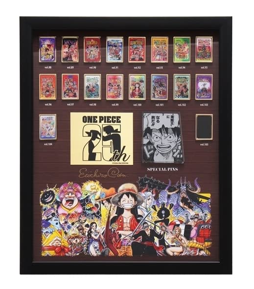 Amazon.co.jp: ONE PIECE ワンピース 連載25周年記念 額装ピンズセット