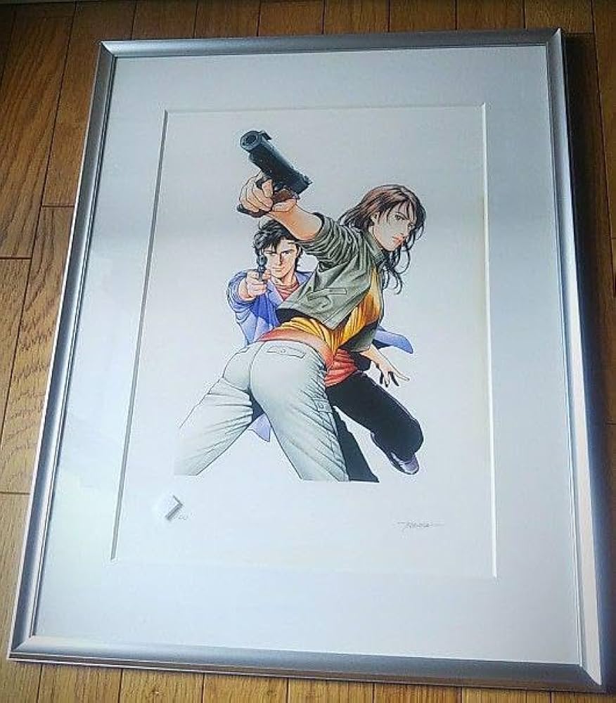 Amazon.co.jp: エンジェル・ハート ジークレー版画 北条司 冴羽獠 香瑩