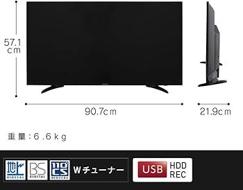 Amazon | アイリスオーヤマ 40V型 液晶テレビ フルハイビジョン LT