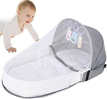 Amazon.co.jp: ベビーベッド 折りたたみ式 ベッドインベッド 蚊帳付き