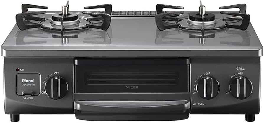 Amazon.co.jp: リンナイ グリル付ガステーブル『The Basic Gastable