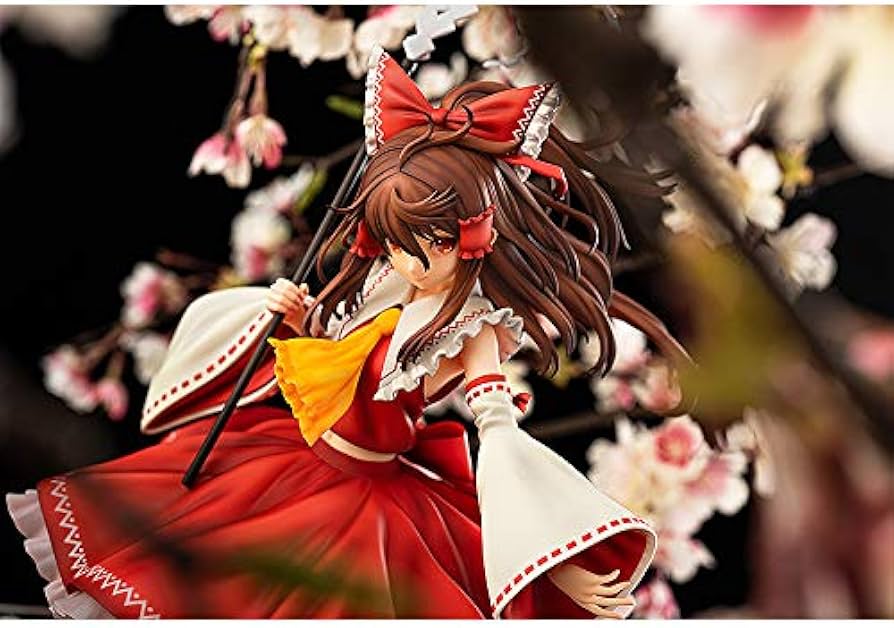 Amazon.co.jp: 東方Project 博麗霊夢 唖采弦二 Ver. 1/7スケール 塗装