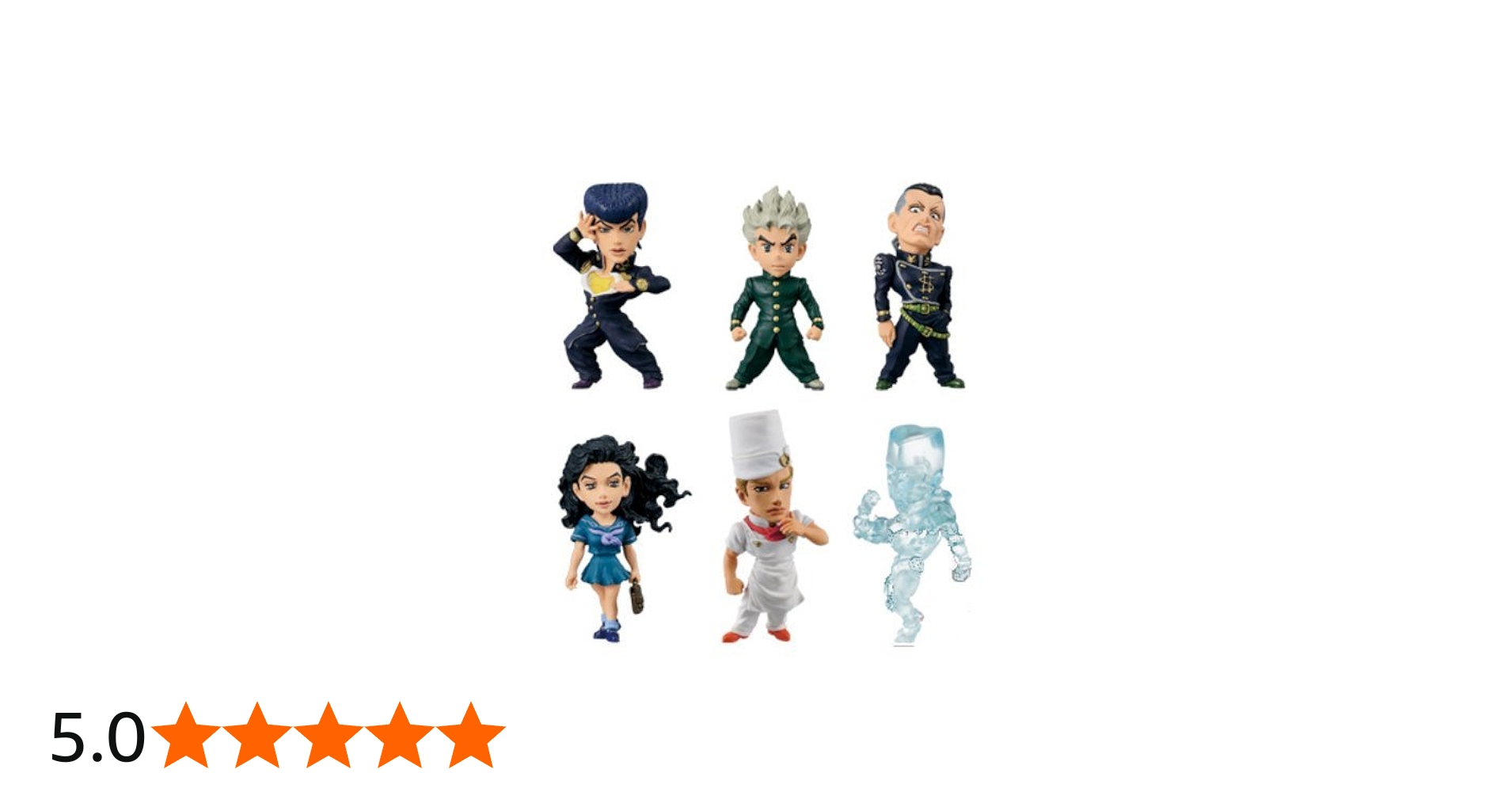 新品 未開封 ジョジョの奇妙な冒険 ワールドコレクタブル 1〜7