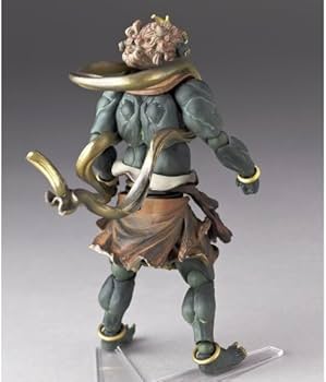 Amazon.co.jp: タケヤ式自在置物 風神 全高約140mm PVC&ABS製 塗装済み