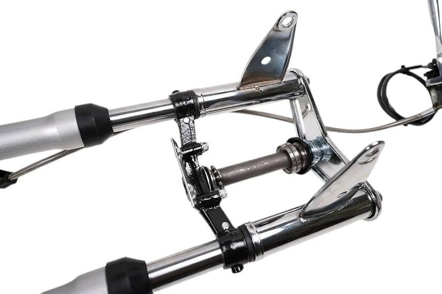 Amazon | ミニモト モンキーフロントサスペンションディスクシルバー