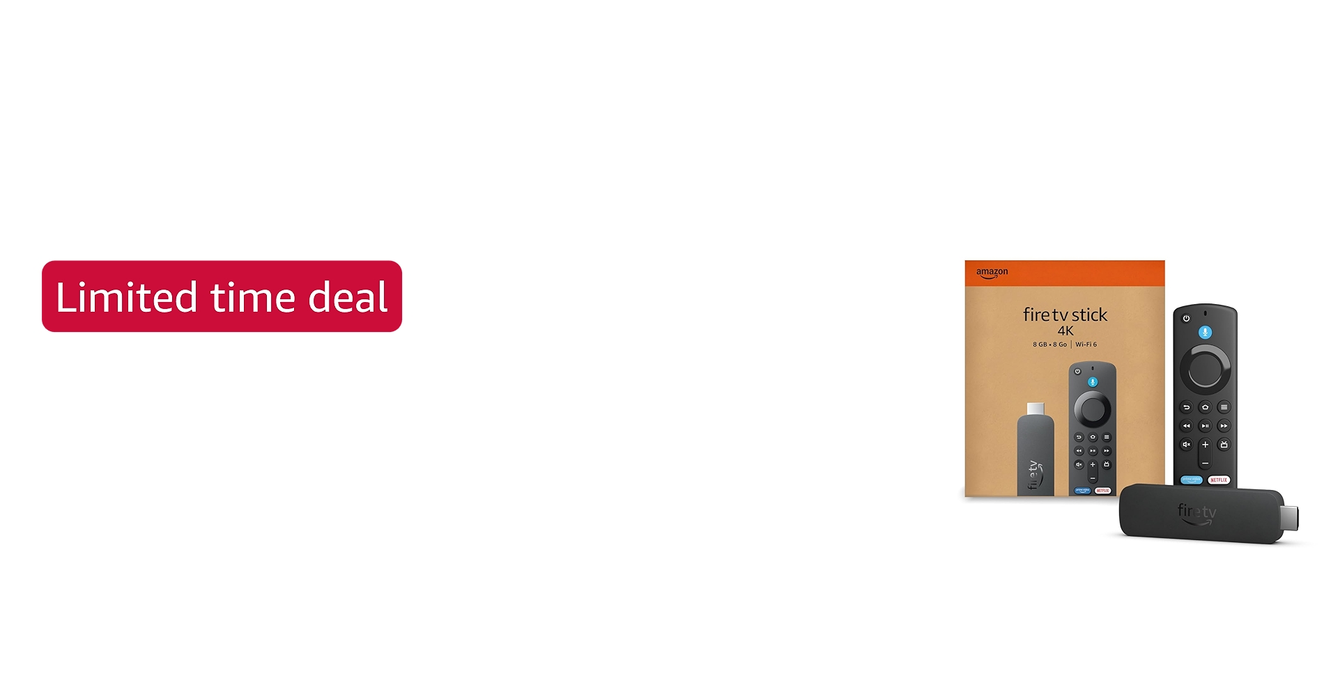 Amazon Fire TV Stick 4K streaming device