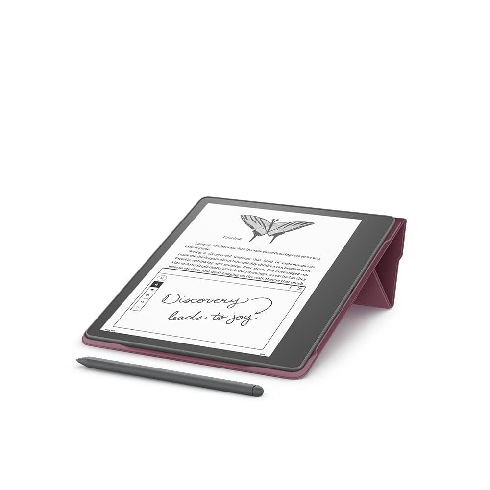 Kindle Scribe Notebook Design 純正レザーカバー付き Kindle Scribe