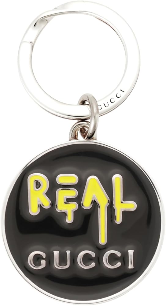 Amazon.co.jp: グッチ ゴーストリアルロゴ キーリング キーホルダー