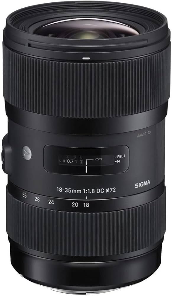 Amazon.co.jp: シグマ(Sigma) レンズ 18-35mm F1.8 DC HSM Canon