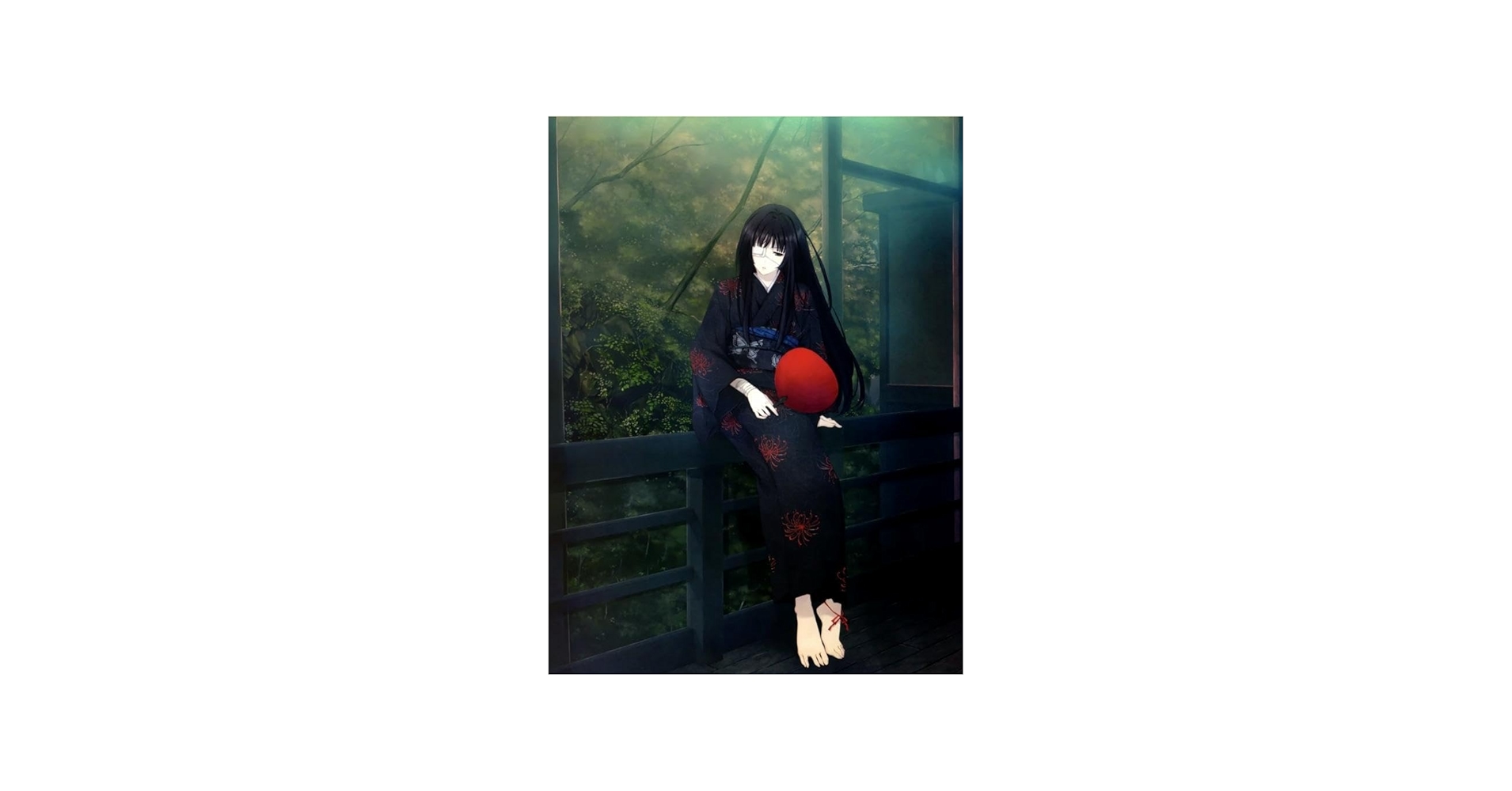 Amazon.co.jp: 杉菜水姫 Innocent Grey イ展 濡鳥 複製原画 : おもちゃ