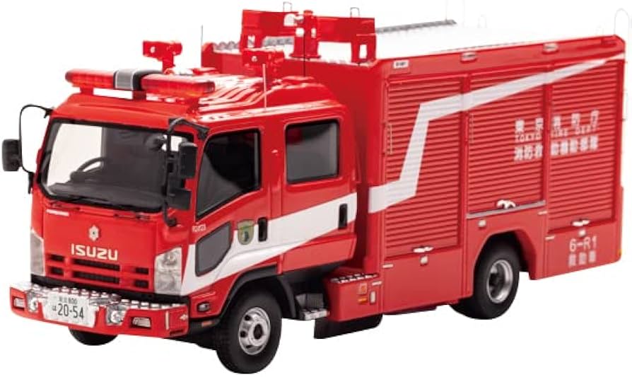Amazon | CARNEL 1/43 いすゞ フォワード 2012 東京消防庁消防救助機動