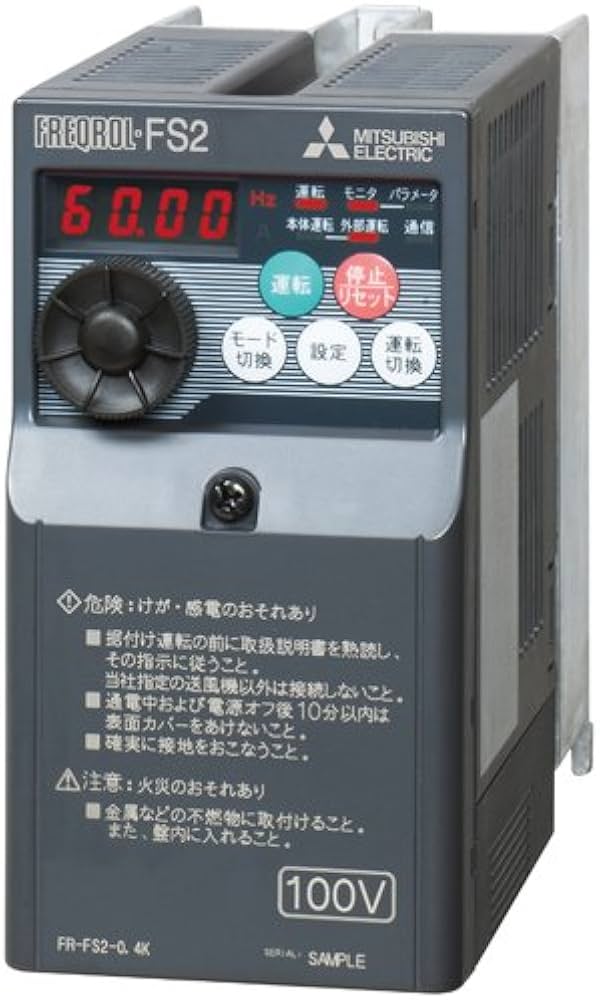 Amazon.co.jp: 三菱 換気扇 部材 【FR-FS2-0.4K】 産業用送風機 [別売
