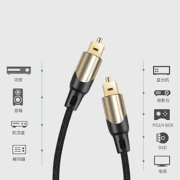Amazon | デジタルオーディオ 光デジタルケーブル オプティカル