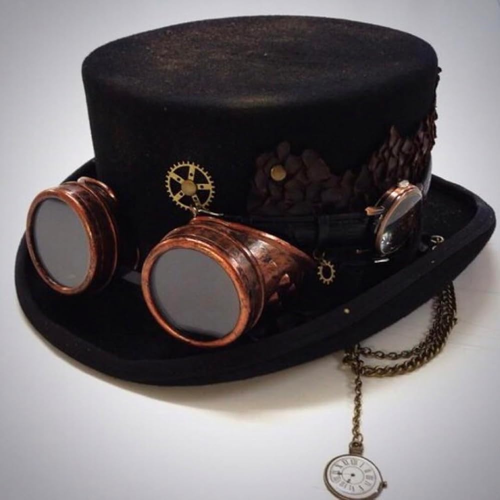 Amazon.co.jp: h.NAOTO STEAM ペイント入りゴーグル スチームパンク