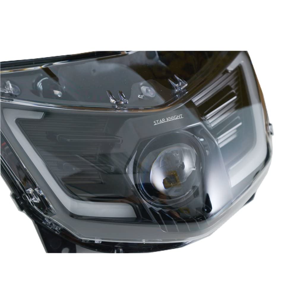 Amazon | LEDプロジェクターヘッドライト ラインLED付 N2 5型シグナスX