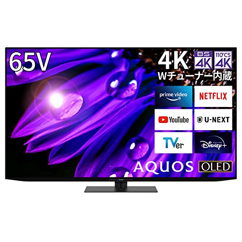 Amazon | シャープ 65V型 有機EL テレビ AQUOS OLED 4T-C65EQ1 4K